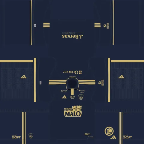Equipación Tercera 3D del Brest