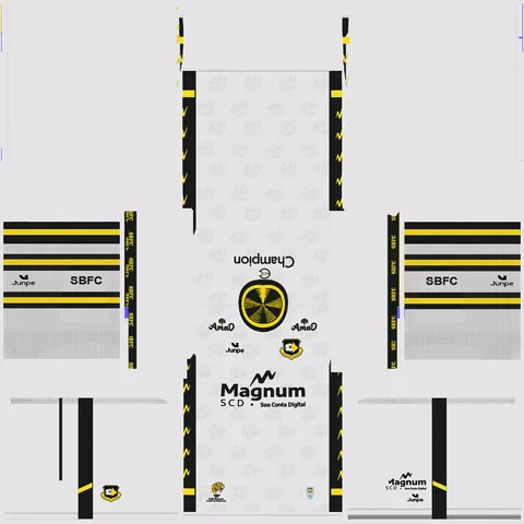 Uniforme Reserva 3D do São Bernardo