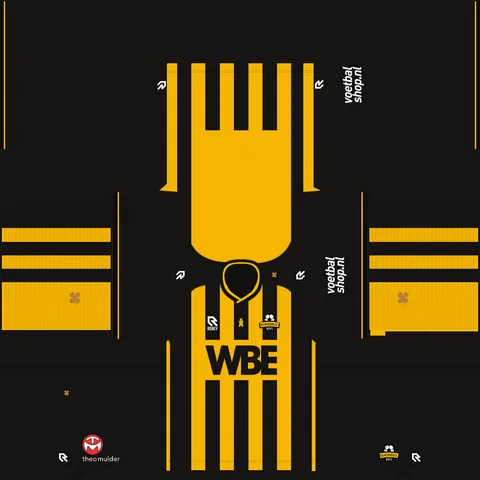 Rijnsburgse Boys Home 3D kit