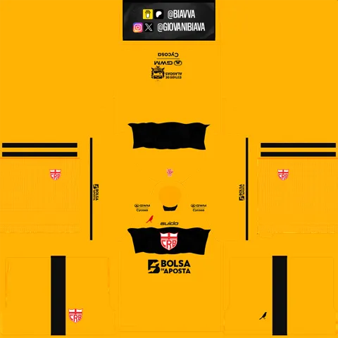 Equipación Local Portero del CRB