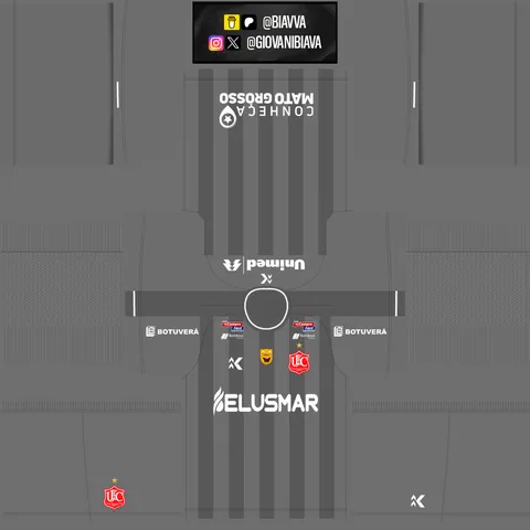União Rondonópolis Home GK kit