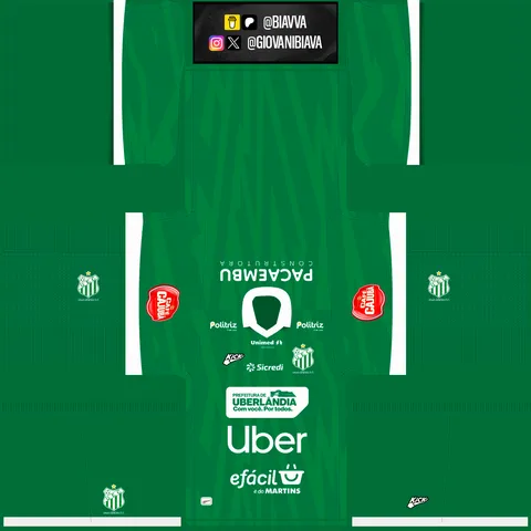Maillot Domicile 3D Uberlândia