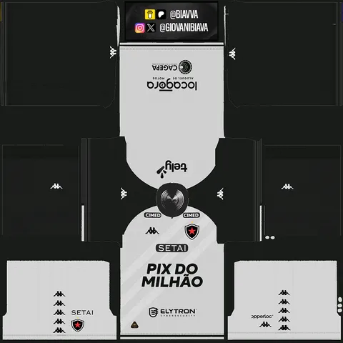 Maillot Extérieur 3D Botafogo (PB)