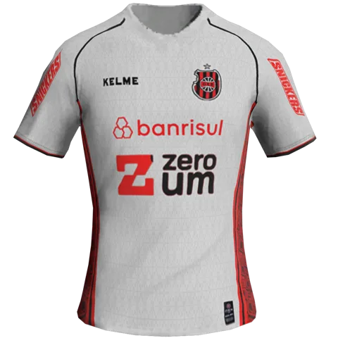 Equipación Visitante 2D del Grêmio Esportivo Brasil
