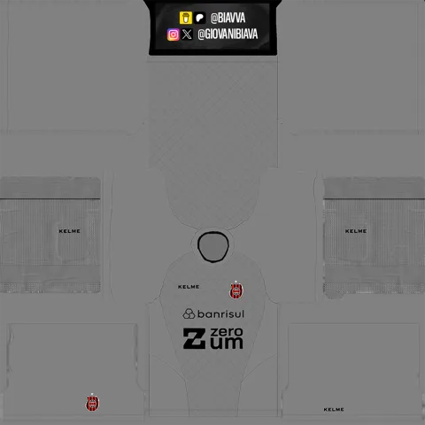 Equipación Visitante Portero del Grêmio Esportivo Brasil
