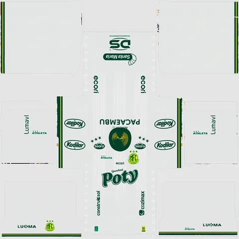 Mirassol Away 3D kit