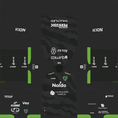 Equipación Tercera Portero del Sarmiento