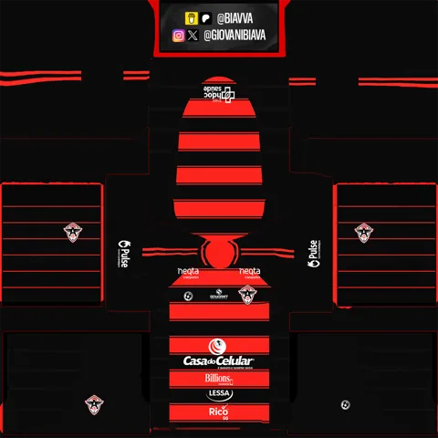 Atlético Cearense Deplasman 3D forması