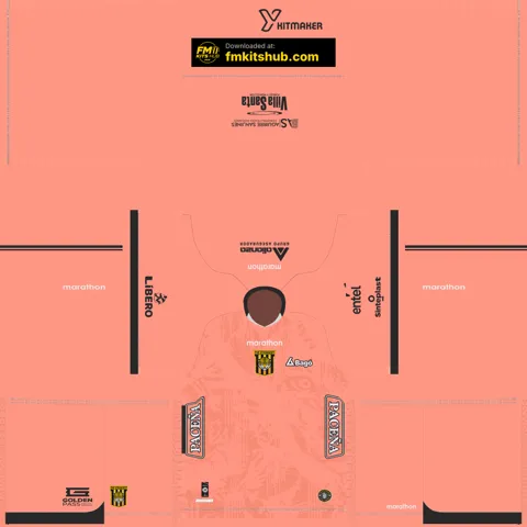 Equipación Visitante 3D del The Strongest