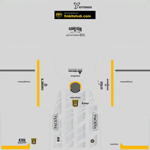 Equipación Tercera 3D del The Strongest