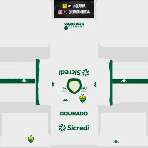 Equipación Visitante 3D del Cuiabá