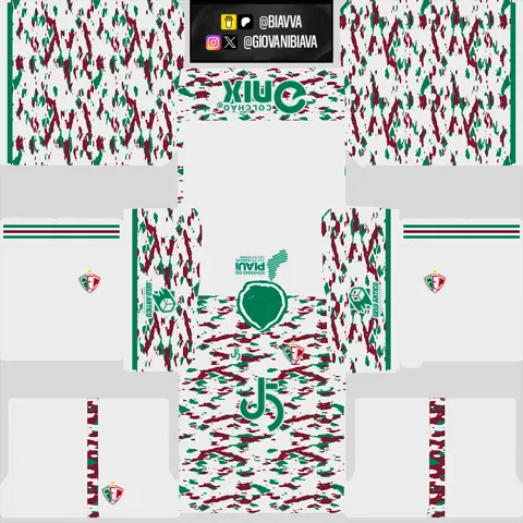 Fluminense (PI) Away 3D kit