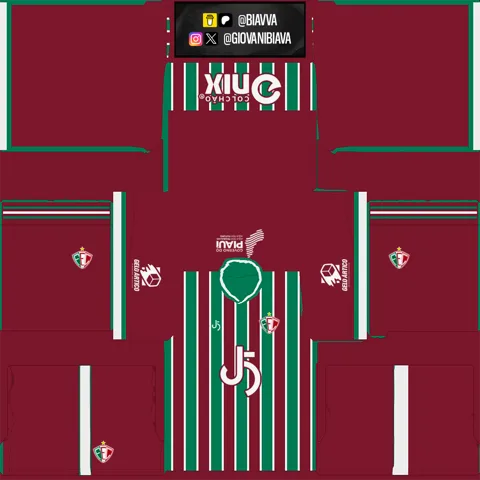 Fluminense (PI) Home 3D kit