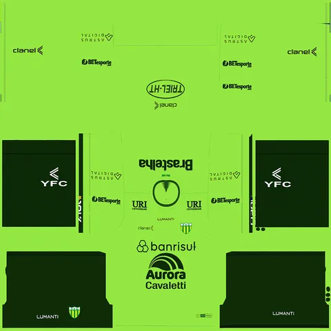 Ypiranga Third GK kit
