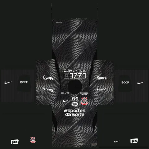 Equipación Tercera Portero del Corinthians