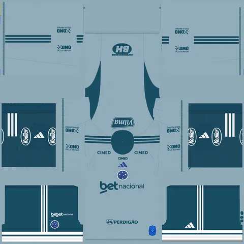 Equipación Tercera Portero del Cruzeiro
