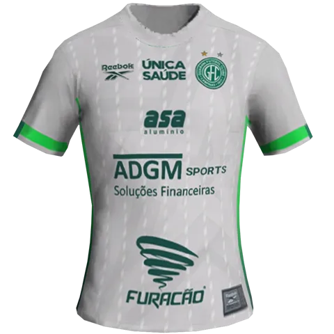 Equipación Visitante 2D del Guarani FC