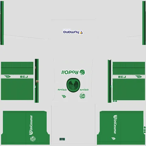 Uniforme Reserva 3D do Juventude