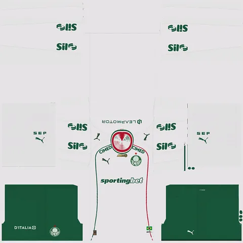 Maillot Extérieur 3D Palmeiras