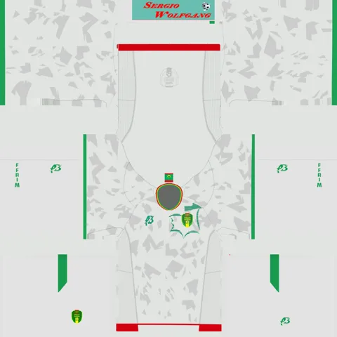 Mauritania Away 3D kit