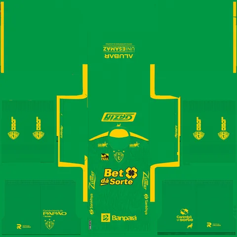 Equipación Tercera Portero del Paysandu