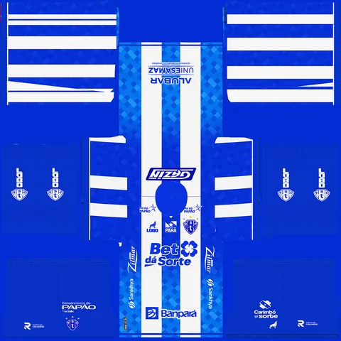 Equipación Local 3D del Paysandu