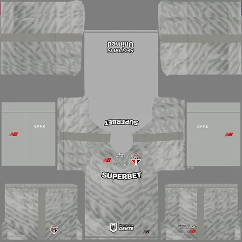 Equipación Tercera Portero del São Paulo