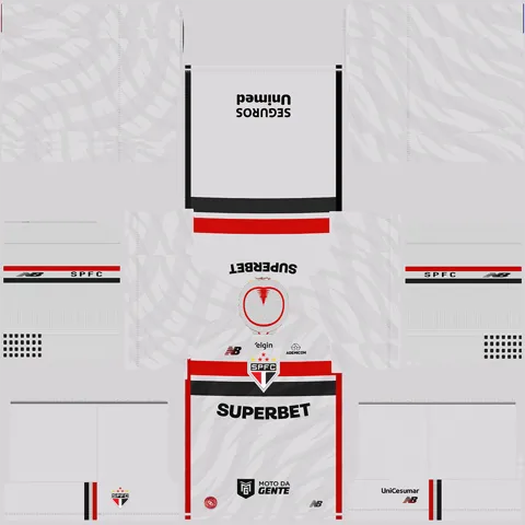 Equipación Local 3D del São Paulo