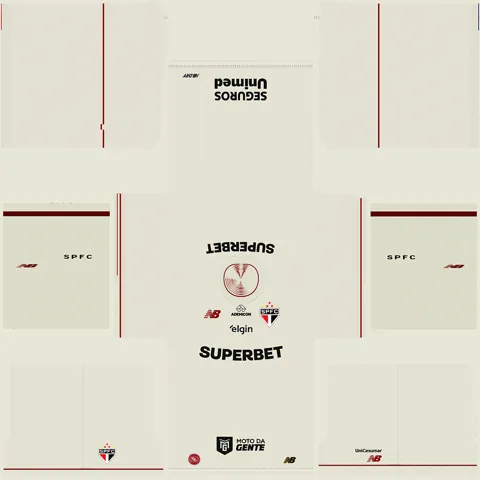 Equipación Tercera 3D del São Paulo