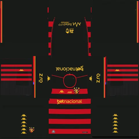 Sport Recife İç Saha 3D forması
