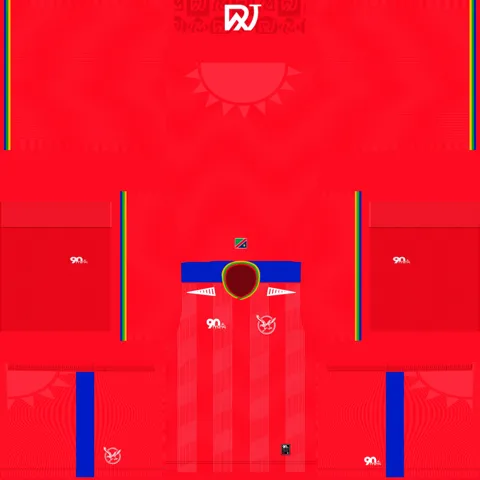Namibia Away 3D kit