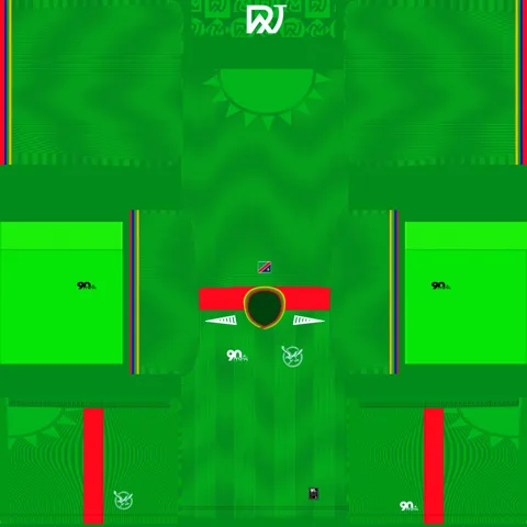 Namibia Third 3D kit
