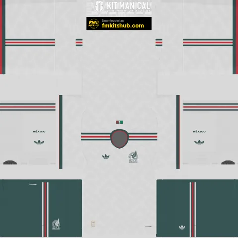Mexico Away 3D kit