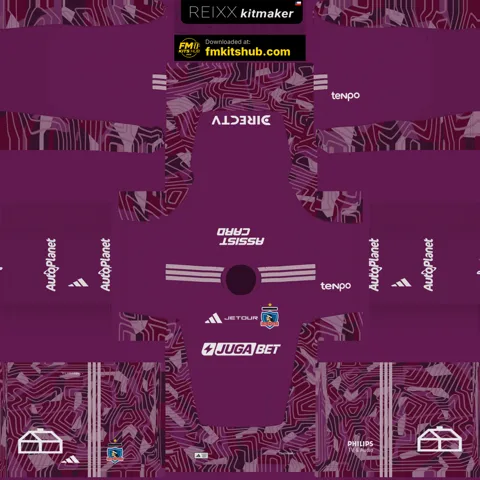 Equipación Visitante Portero del Colo-Colo