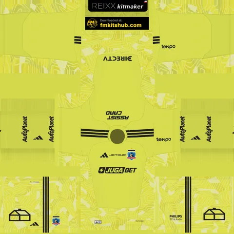 Equipación Local Portero del Colo-Colo