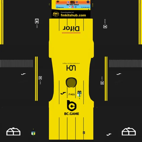O'Higgins Away 3D kit