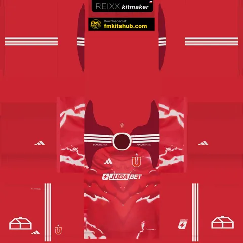 Universidad de Chile Third 3D kit