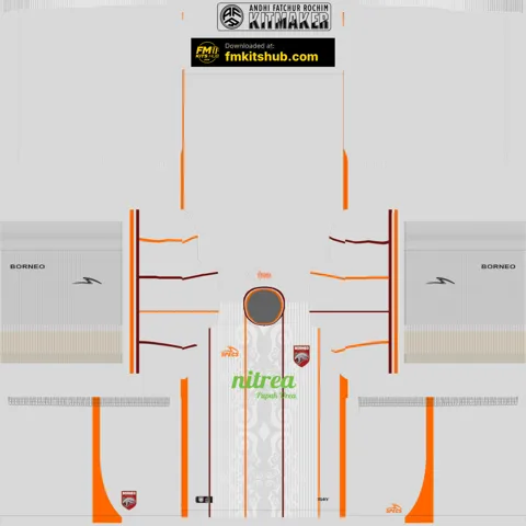 Pusamania Borneo Away 3D kit