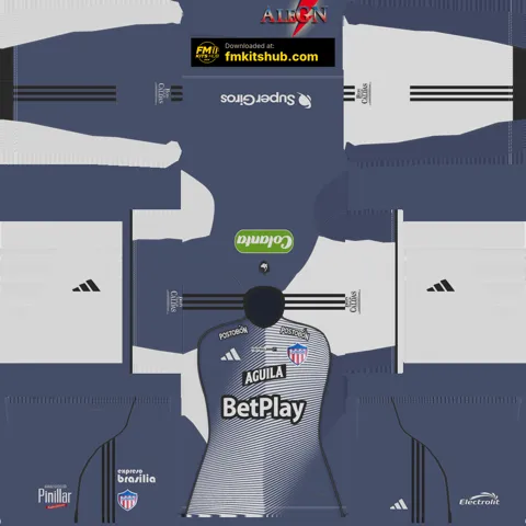 Junior FC Third 3D kit