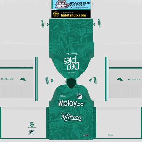 Deportivo Cali Home 3D kit