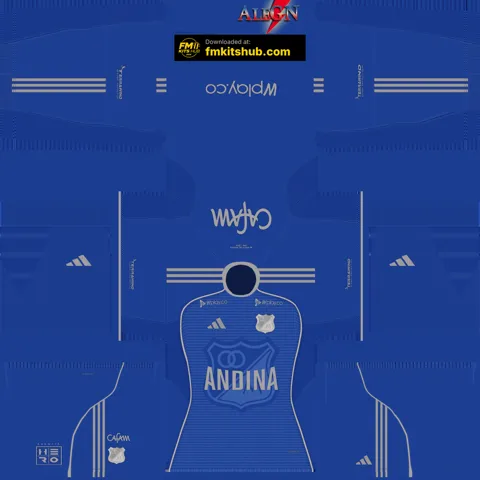 Millonarios Home 3D kit