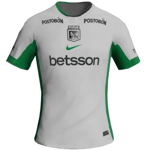 Atlético Nacional Away 2D kit