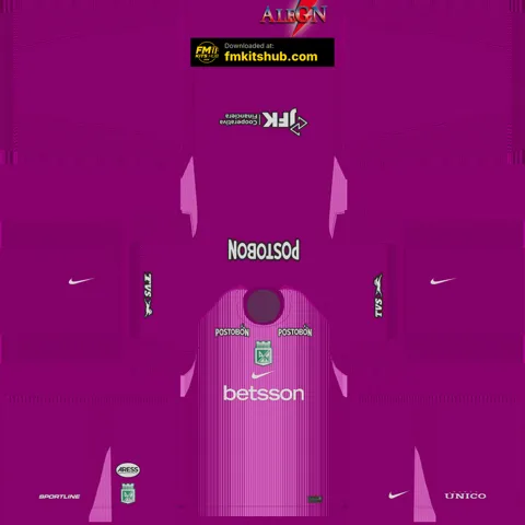 Atlético Nacional Home GK kit