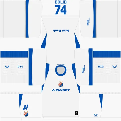 Dinamo Zagreb Away 3D kit