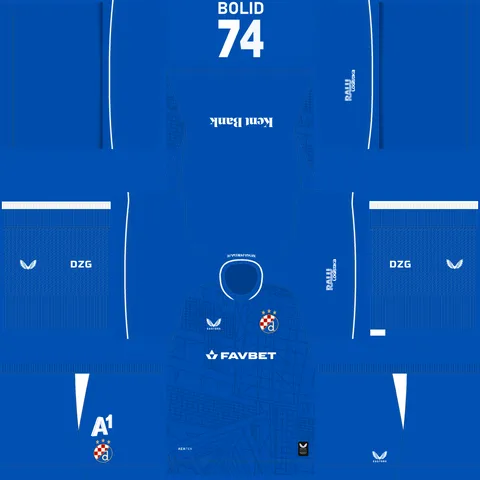Dinamo Zagreb Home 3D kit
