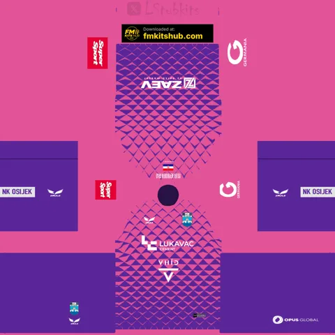 Osijek Away GK kit