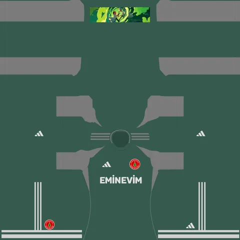 Equipación Tercera 3D del Ümraniyespor