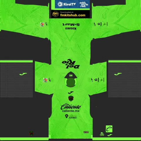FC Juárez Home 3D kit