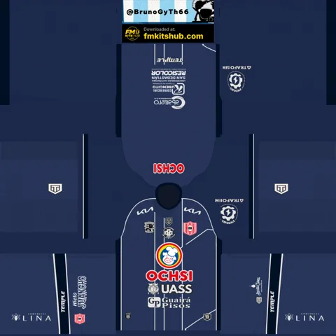 San Lorenzo (PAR) Away 3D kit
