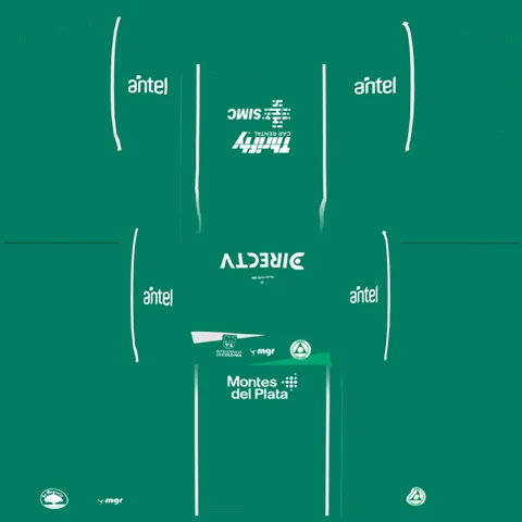 Uniforme Reserva 3D do Plaza Colonia